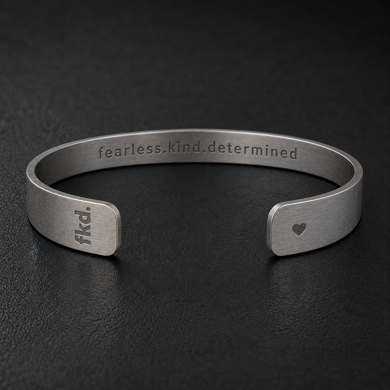 fkd Core 1.0 female concept — narrower version of the premium metal cuff